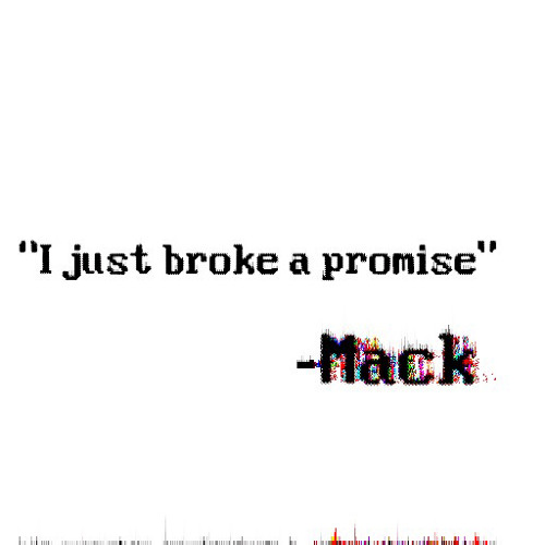 I just broke a promise @shvde