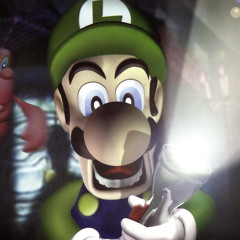 Luigi and a female ghost were both but naked, banging on Gloomy manor's floors
