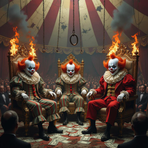 Different Clowns, Same Circus
