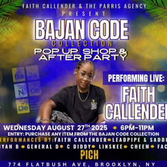 Faith Callender Pop Up Shop Promo Mix
