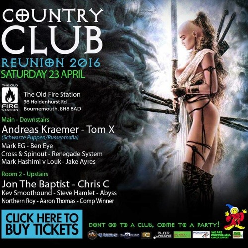Jake Ayres @ The Country Club Reunion - Bournemouth - 23rd April 2016