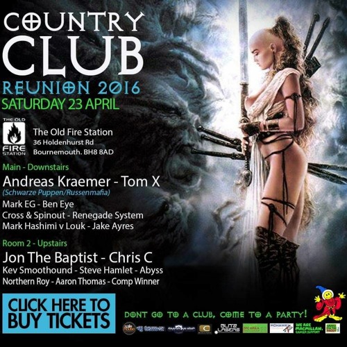 Jake Ayres @ The Country Club Reunion - Bournemouth - 23rd April 2016