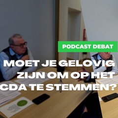 Podcast DeBat | Over stemmen op het CDA