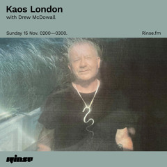 KAOS London with Drew McDowall - 15 November 2020