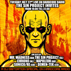 The Sin Project Invites at Hardcore Radio