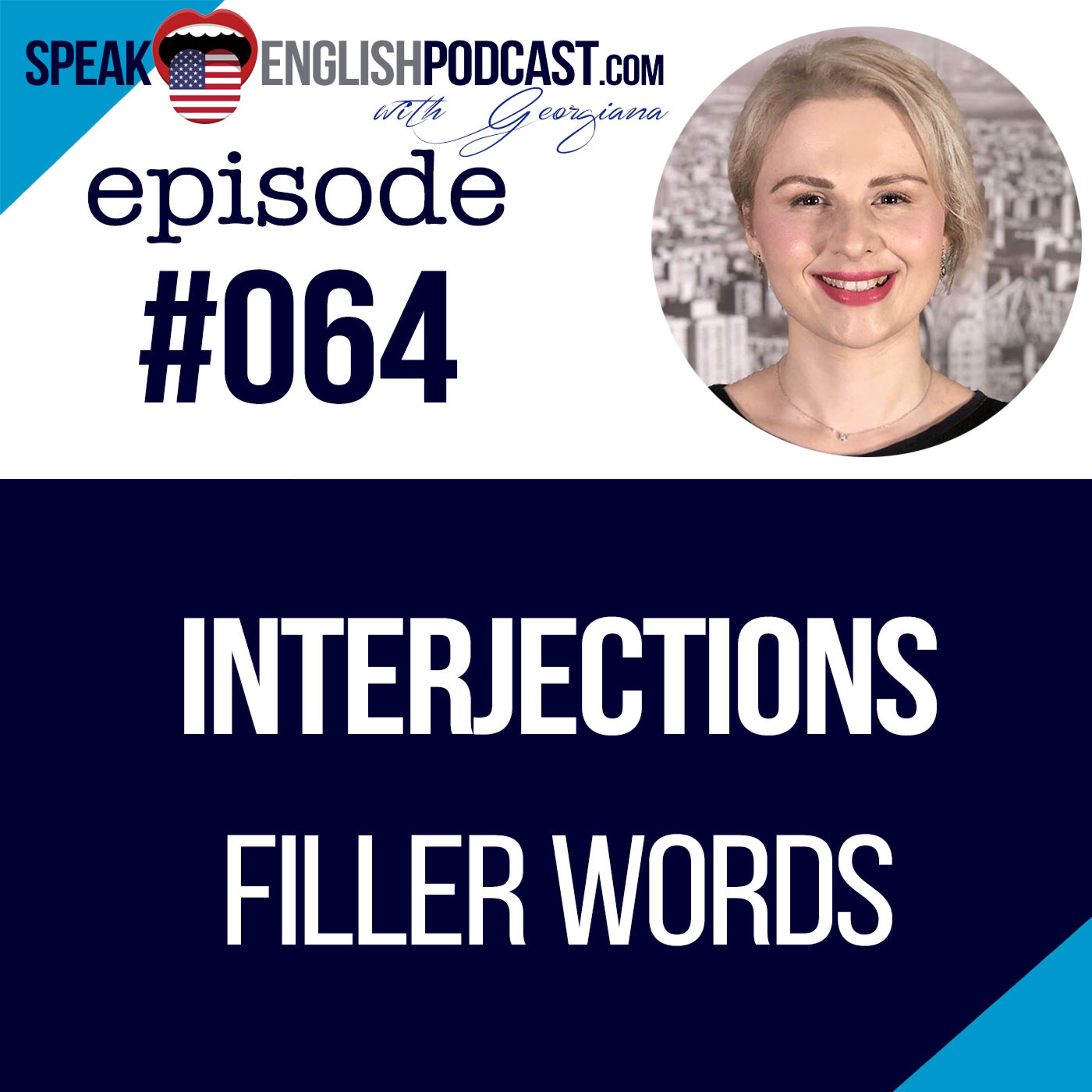 #064  Interjections (Filler words) in English episode artwork