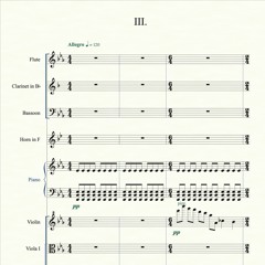 Octet No. 1 In Eb Major, Op. B9c: III. Allegro