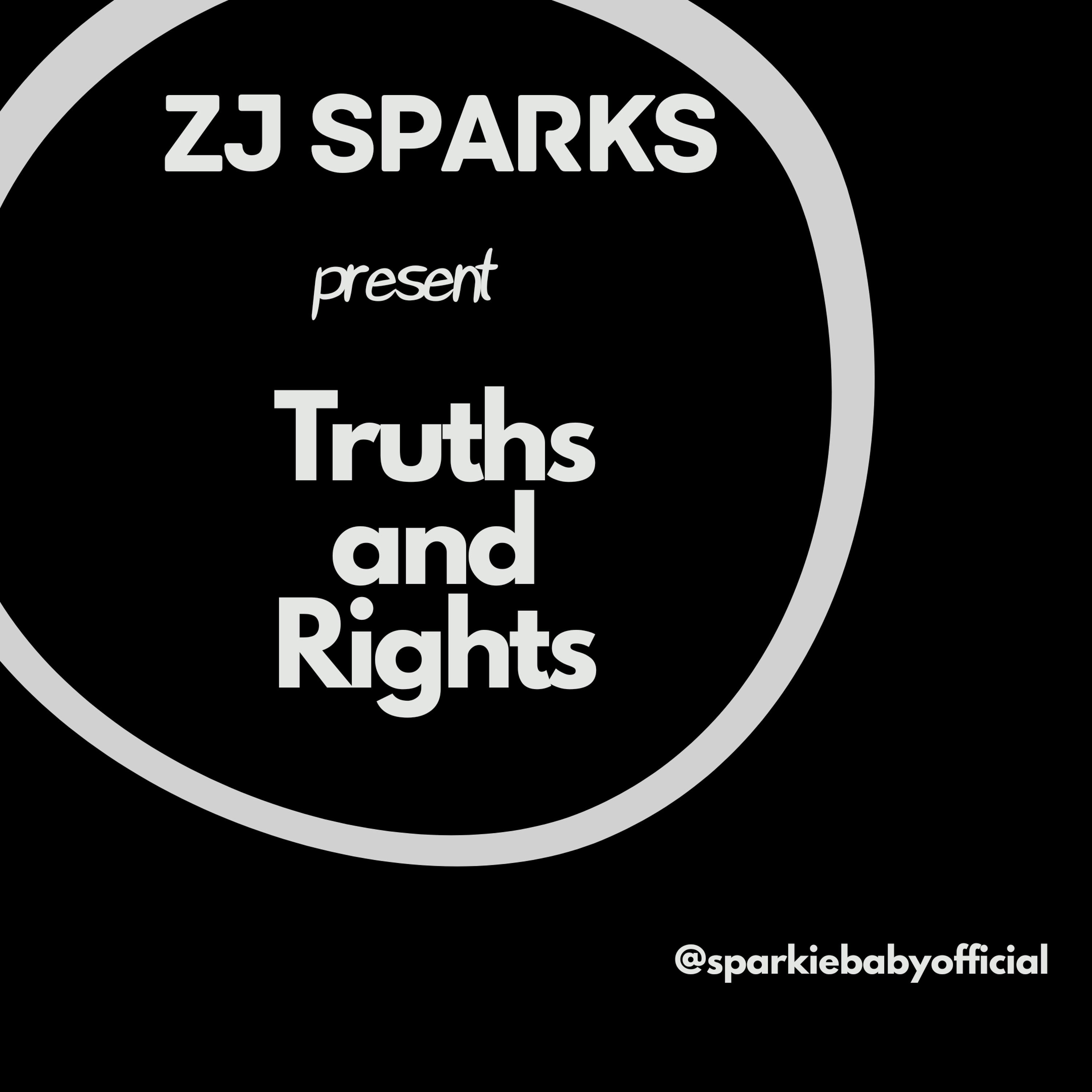 ZJ SPARKS present TRUTHS AND RIGHTS episode artwork