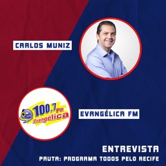 Rádio Evangélica FM (100.7 FM - Recife) - Pauta: Programa Todos pelo Recife