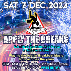 Rob Focuz - Apply The Breaks at The Beehive