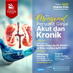 Mengenal Penyakit Ginjal Akut & Kronik - dr. Indra Wijaya Sp.PD-KHOM