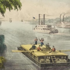 Ladies on a Flatboat