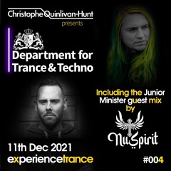 Christophe Quinlivan-Hunt - Department for Trance & Techno Ep 04 (Nu Spirit Guestmix)