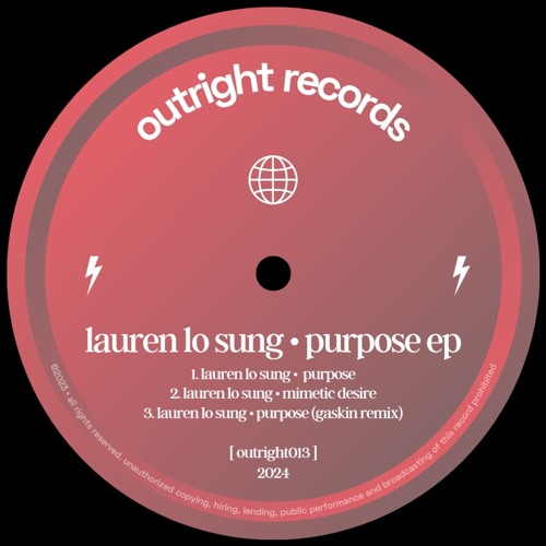 PremEar: Lauren Lo Sung - Purpose (Gaskin Remix) [OUTRIGHT013]