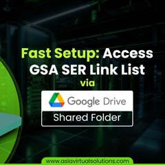 Fast Setup Access GSA SER Link List Via Google Drive Shared Folder
