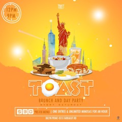 Toast Saturdays (early Warm) Mixed by Dj Tj