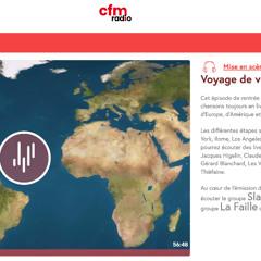 Slave To SIn sur CFM Radio - Voyage de ville en ville (04-09-25)