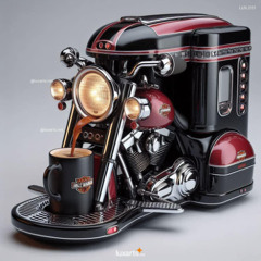 Coffee on Motorcycle