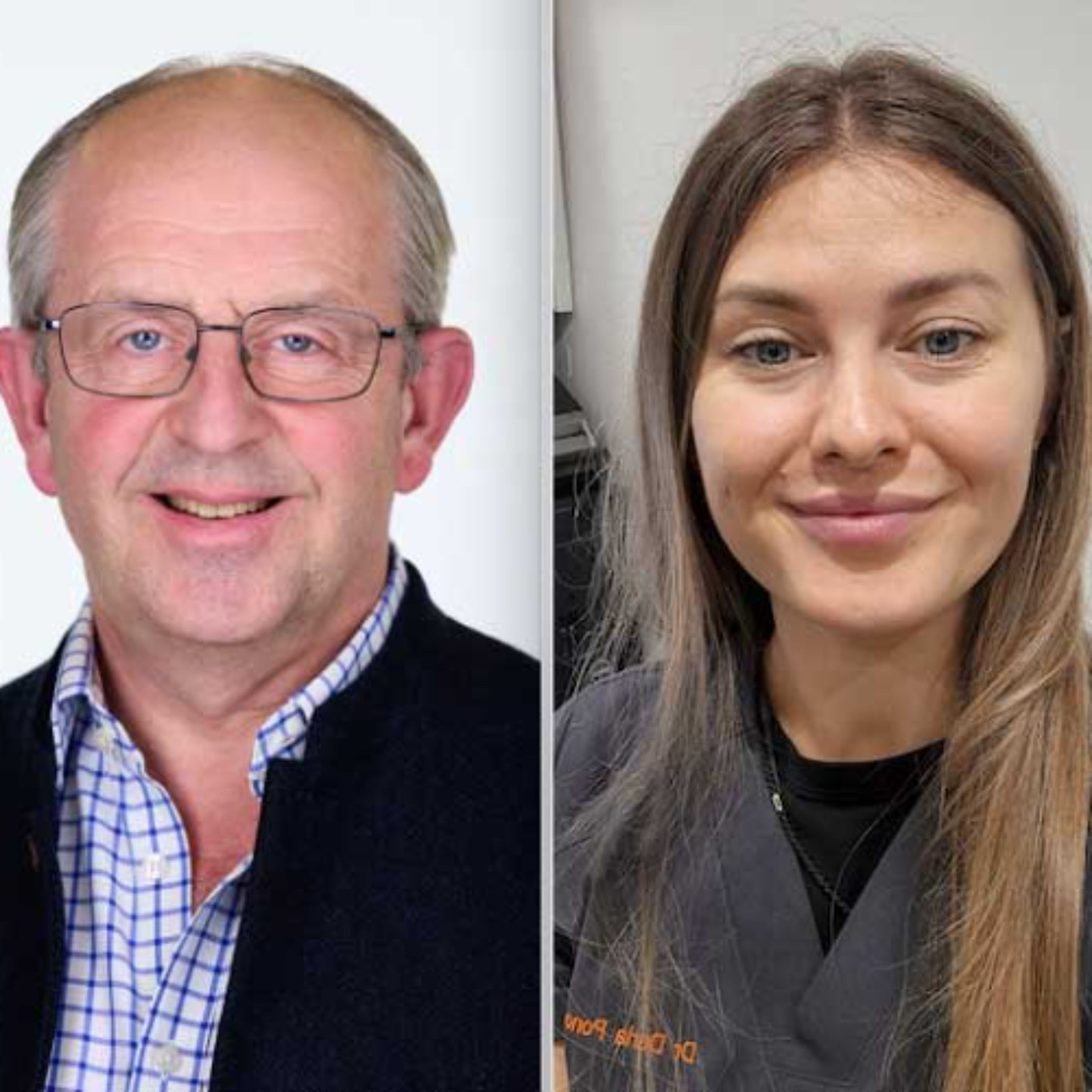 Ep 133: Vets on the Ukraine front line, with Daria Ponomarenko and Mark Johnston