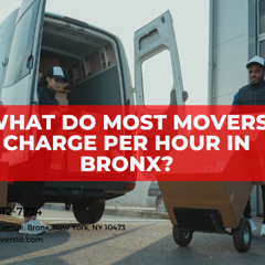 What do most movers charge per hour in Bronx?
