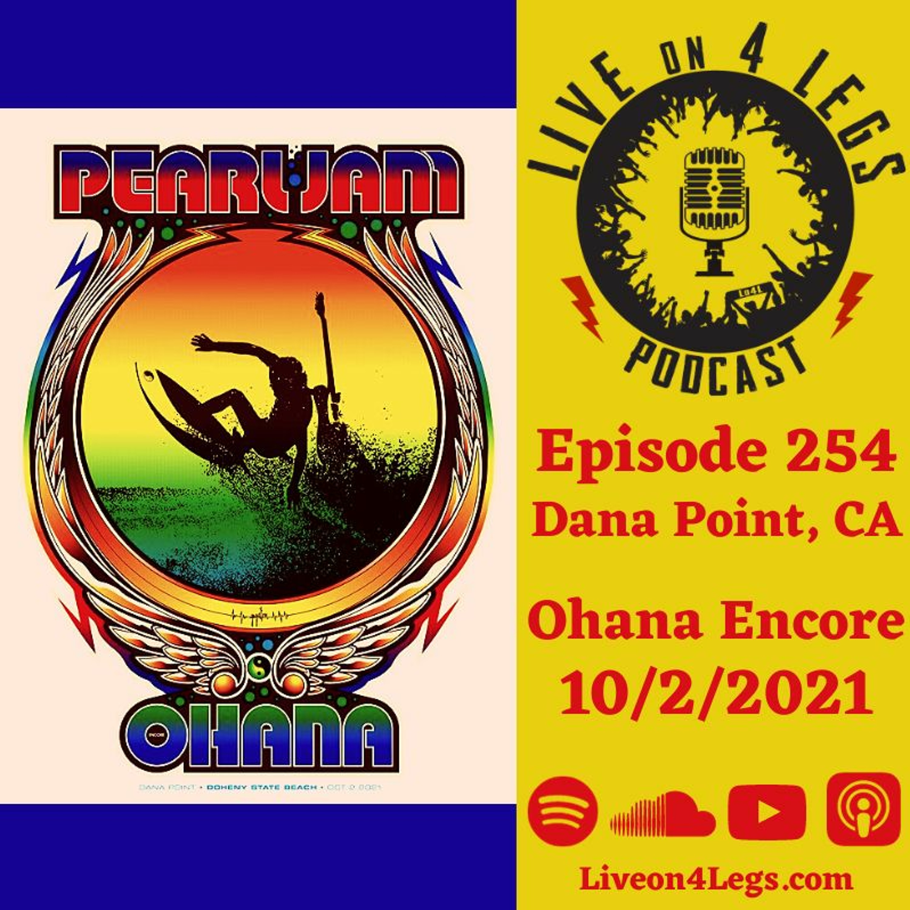 Live On 4 Legs: Pearl Jam Podcast