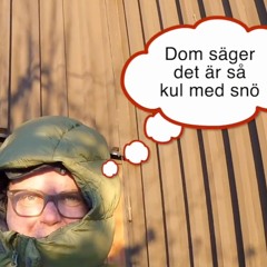 Dom säger det är så kul med snö