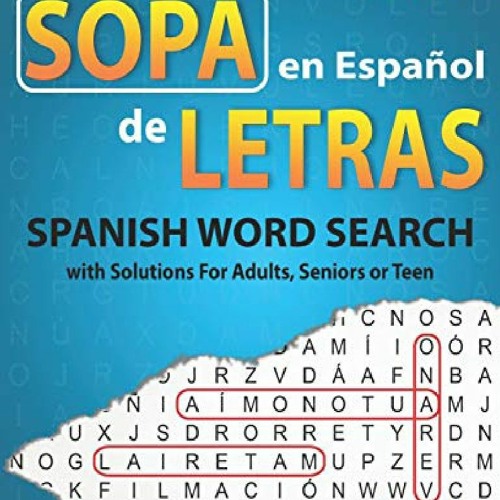 Stream episode download Sopa de Letras en EspaÃ±ol Letra Grande: 100 ...