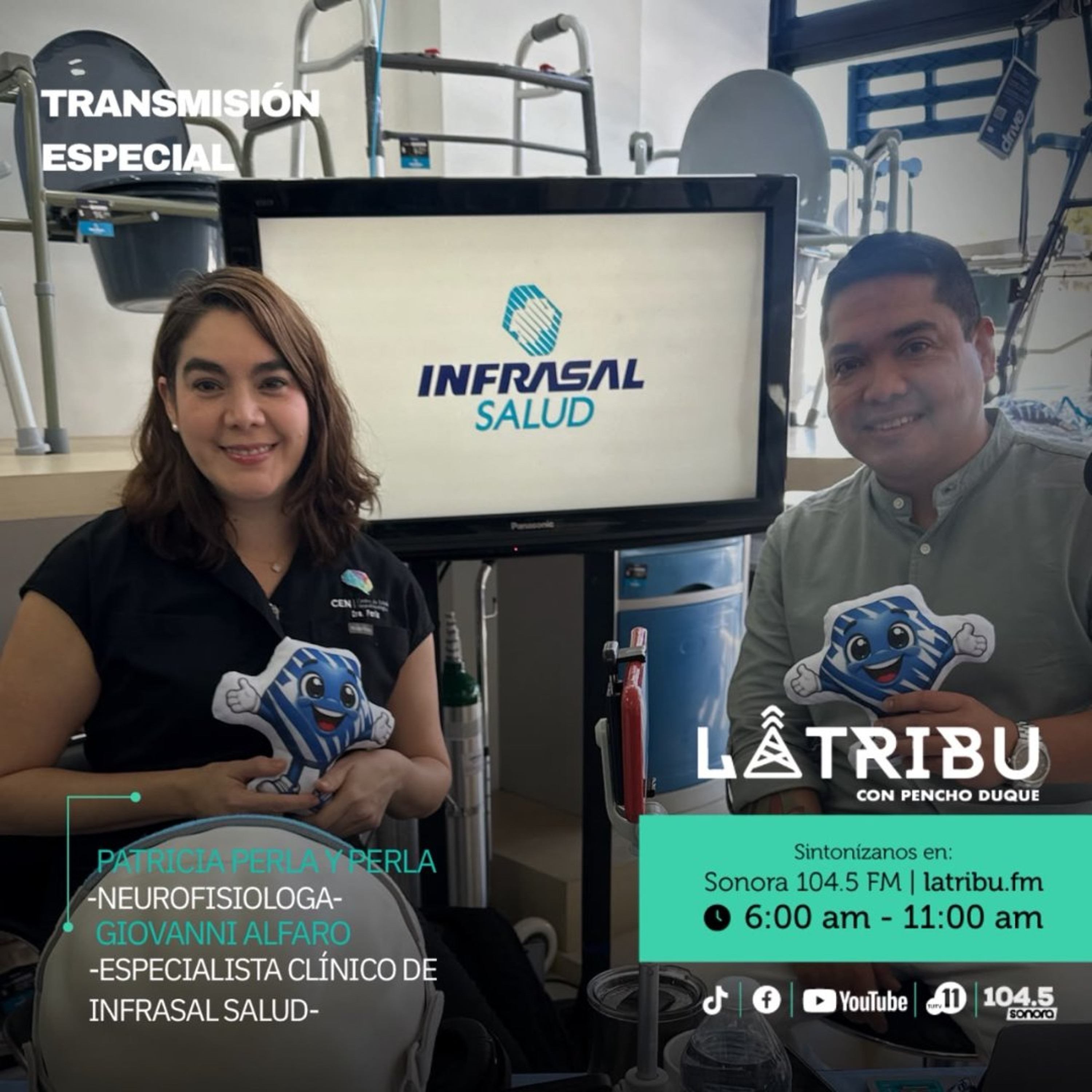 Giovanni Alfaro y Dra. Patricia Perla y Perla - INFRASAL Salud episode artwork