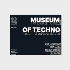 DJ Torolf Stendik @ Museum Of Techno, Museum of Technology (Helsinki, Finland 30-03-2024)