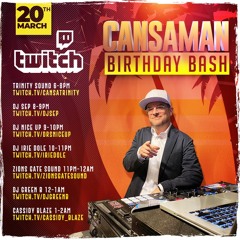 BASHMENT SATURDAY CANSA BIRTHDAY BASH SET 3 - 20 - 2021
