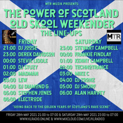 Power of Scotland weekend (in the mix K L radio) tartan bouncy techno