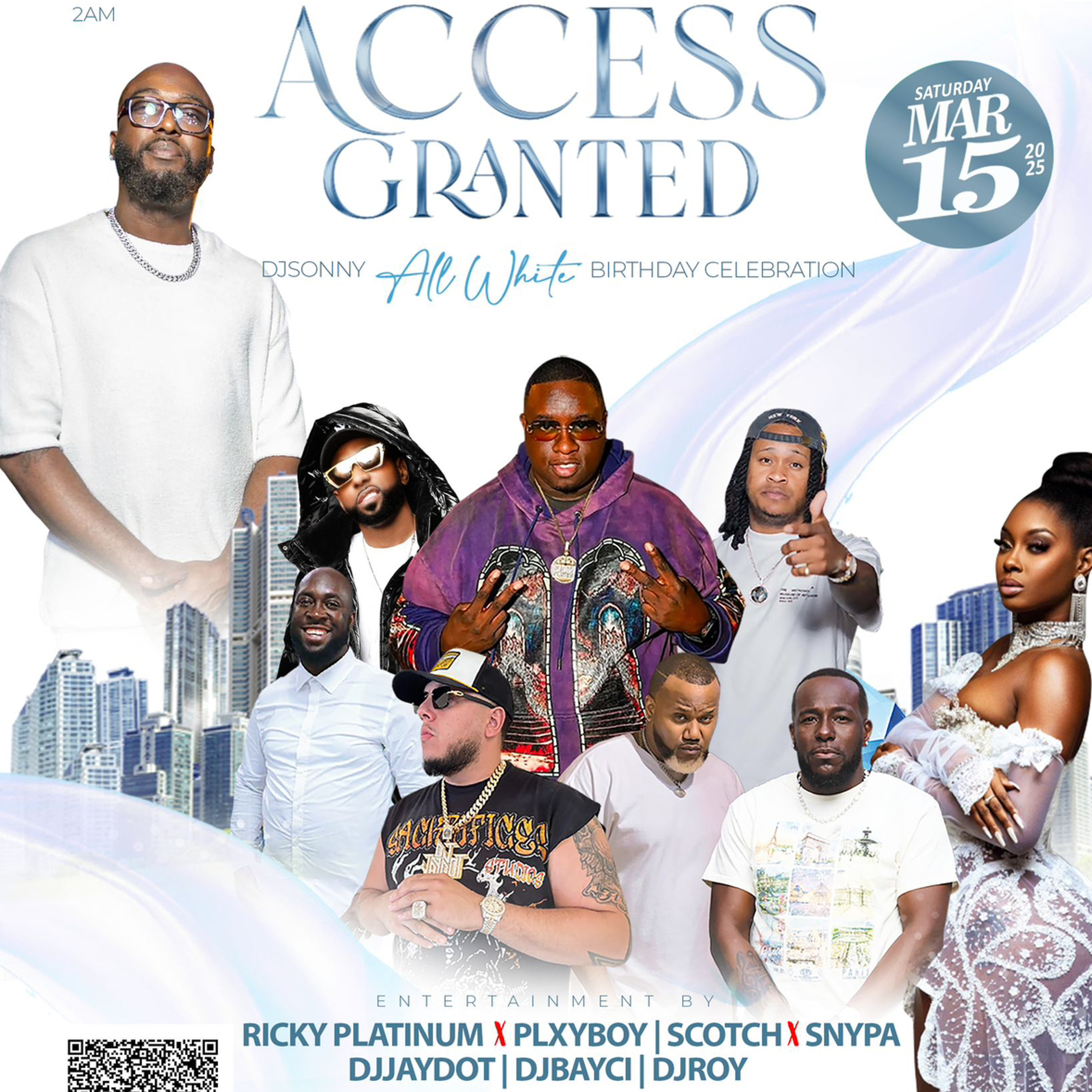 DJ ROY X GAMBINO SOUND X RICKY PLATINUM ACCESS GRANTED 03.15.24