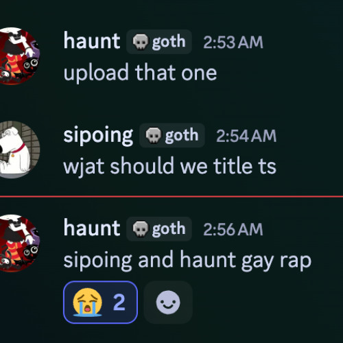 sipoing and haunt gay rap