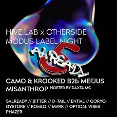 HIVE:LAB X OTHERSIDE MODUS LABEL NIGHT - 5already set