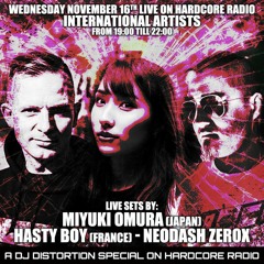 International Artists Special at Hardcore Radio - 16/11/2022