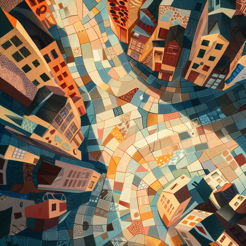 sunlit mosaic