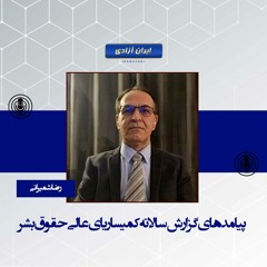 پیامدهای گزارش سالانه کمیساریای عالی حقوق بشر