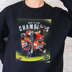 2024 Buffalo Bandits Back To Back Champions Trophy Poster Shirt