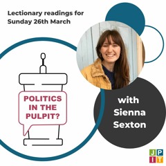 Episode 82: with Sienna Sexton for Sunday 26th March