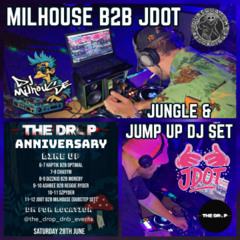 MILHOUSE B2B JDOT - JUNGLE & JUMP UP DJ SET @ THE DROP ANNIVERSARY