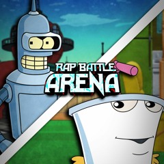 Bender vs Master Shake. Rap Battle Arena. (Feat. MetalFireVA and MetaMachine)