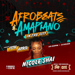 AFROBEATS & AMAPIANO IN THE CITY - COCOCURE FRIDAYS