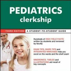 [Free] EBOOK 📫 First Aid for the Pediatrics Clerkship by  Latha G. Stead,Matthew S.