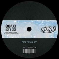 Gobaxx - Don't Stop [GR029]
