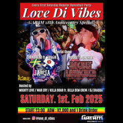 ROCKET LAUNCHER in LOVE DI VIBES@GARAM, TOKYO, JAPAN 1ST FEB 2025 (1ST ROUND)