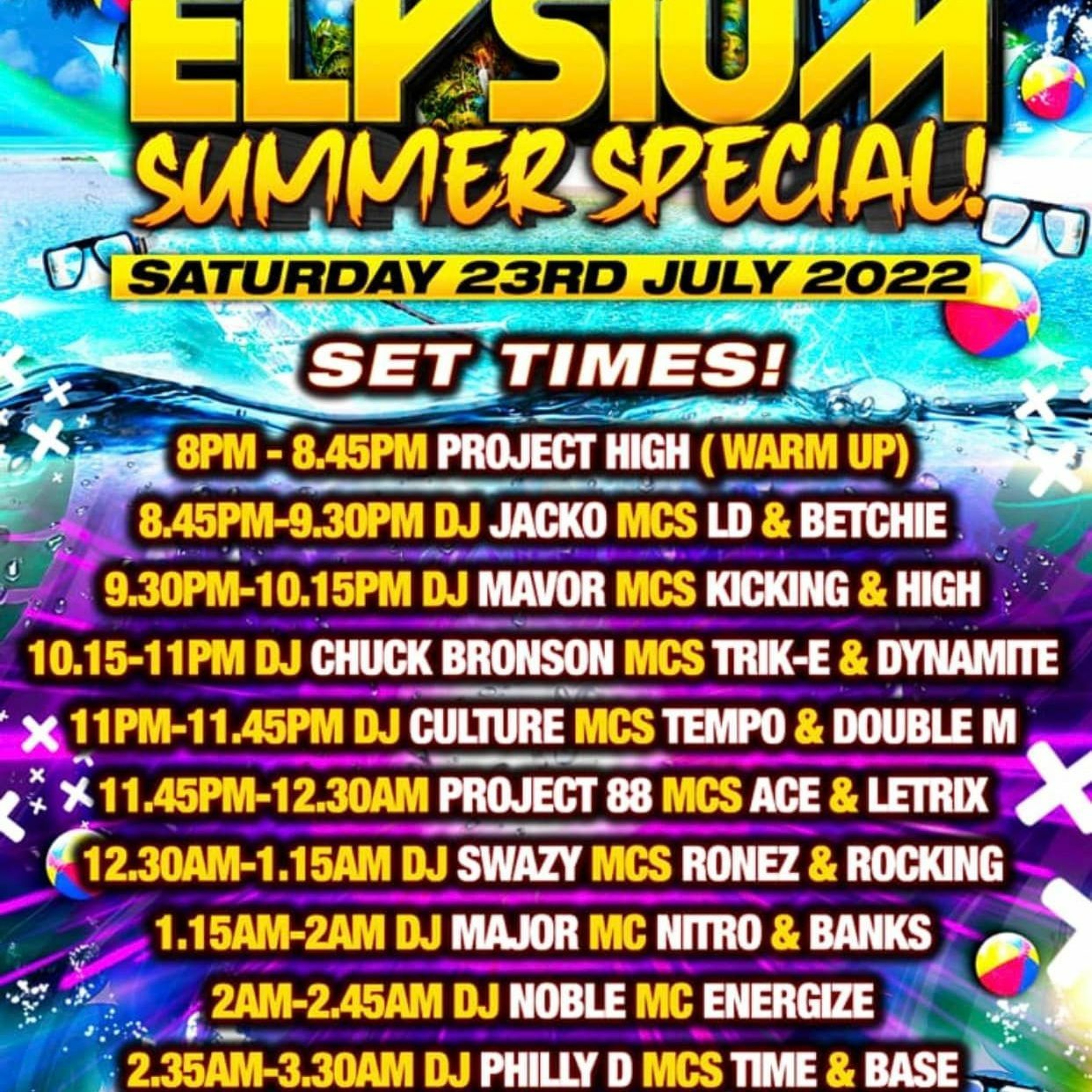 MC Banks & Nitro- DJ Major @ Elysium Hartlepool July 2022 episode artwork