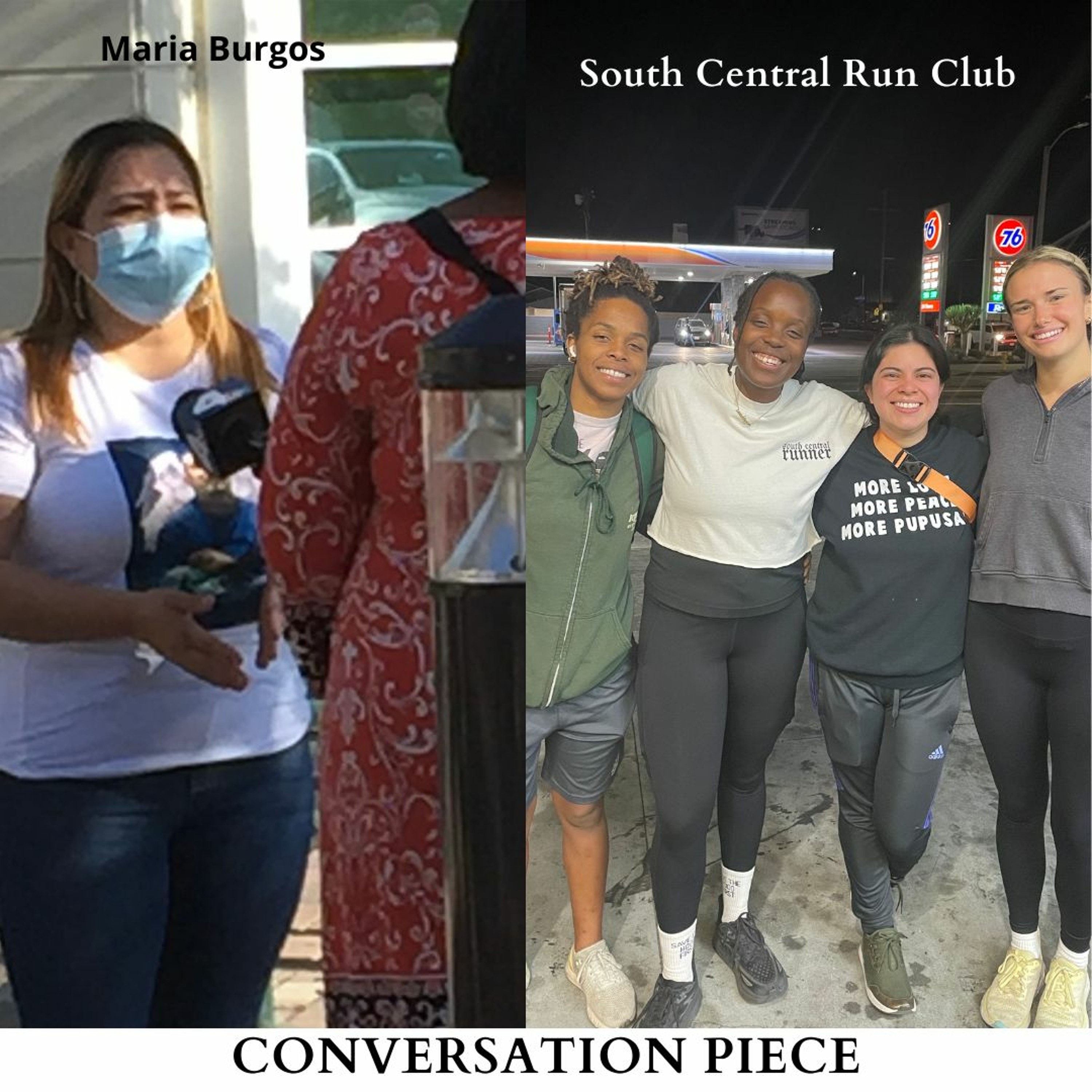 KPFK Conversation Piece -Nicholas Burgos Story and South Central Run Club episode artwork