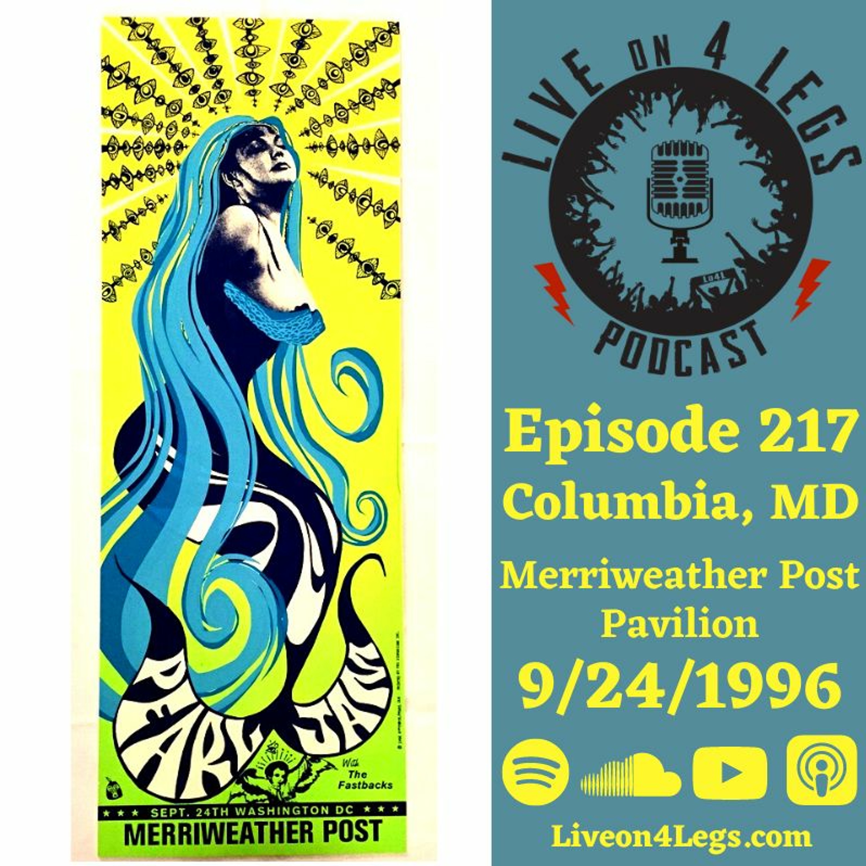 Live On 4 Legs: Pearl Jam Podcast