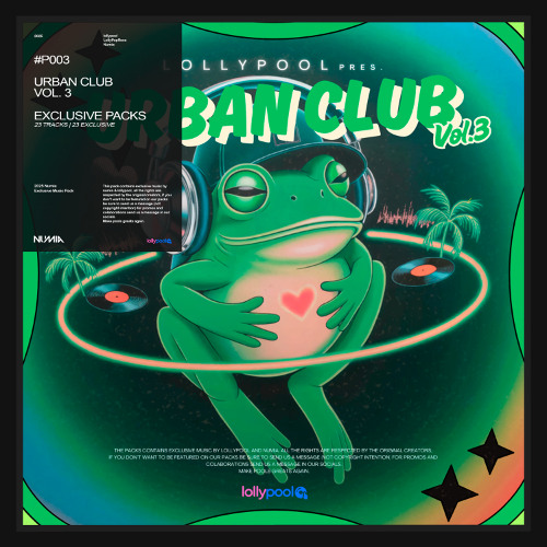 lollypool - Reggaetón: Urban Club Vol. 3 🐸 | Mashup Pack (23 Temas) | Open Format
