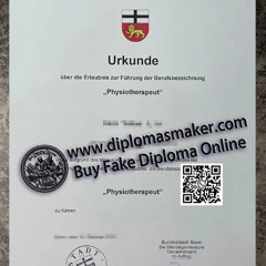 How to make a fake Physiotherapeut degree online?